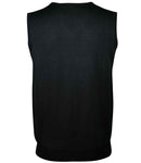 SOL'S Unisex Gentlemen Sleeveless Cotton Acrylic V Neck Sweater-2