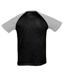 SOL'S Funky Contrast Baseball T-Shirt-2