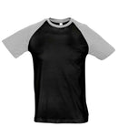SOL'S Funky Contrast Baseball T-Shirt-1
