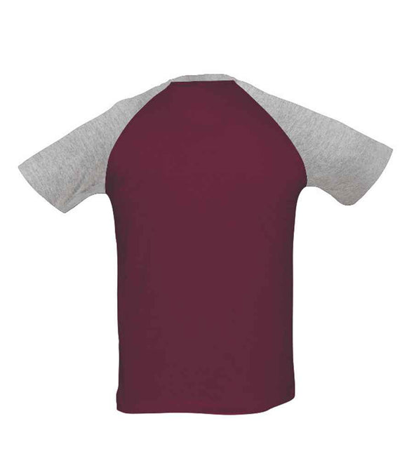 SOL'S Funky Contrast Baseball T-Shirt