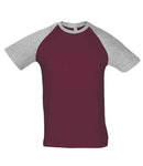 SOL'S Funky Contrast Baseball T-Shirt-29