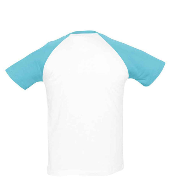 SOL'S Funky Contrast Baseball T-Shirt