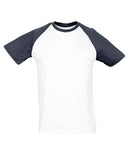 SOL'S Funky Contrast Baseball T-Shirt-14