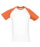 SOL'S Funky Contrast Baseball T-Shirt-17