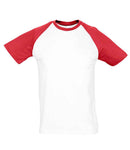 SOL'S Funky Contrast Baseball T-Shirt-20