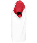 SOL'S Funky Contrast Baseball T-Shirt-22