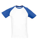 SOL'S Funky Contrast Baseball T-Shirt-23