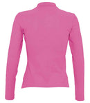 SOL'S Ladies Podium Long Sleeve Cotton Pique Polo Shirt-39