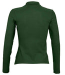 SOL'S Ladies Podium Long Sleeve Cotton Pique Polo Shirt-21