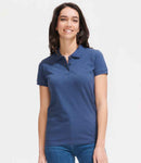 SOL'S Ladies Perfect Cotton Pique Polo Shirt-22