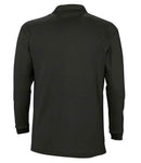 SOL'S Winter II Long Sleeve Cotton Pique Polo Shirt-2