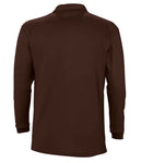 SOL'S Winter II Long Sleeve Cotton Pique Polo Shirt-33