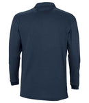 SOL'S Winter II Long Sleeve Cotton Pique Polo Shirt-15