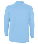 SOL'S Winter II Long Sleeve Cotton Pique Polo Shirt-9