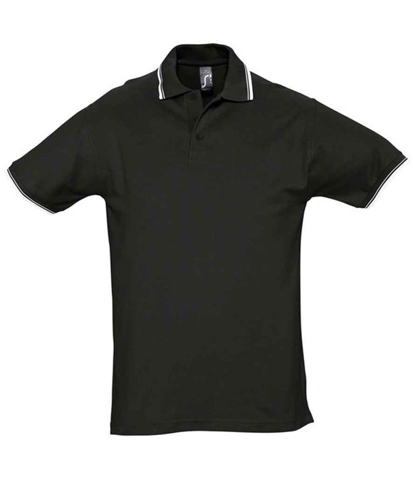 SOL'S Practice Tipped Cotton Pique Polo Shirt