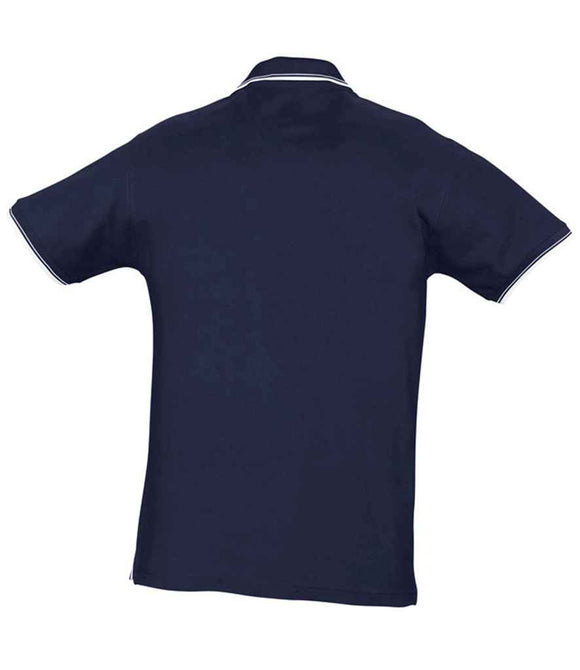 SOL'S Practice Tipped Cotton Pique Polo Shirt