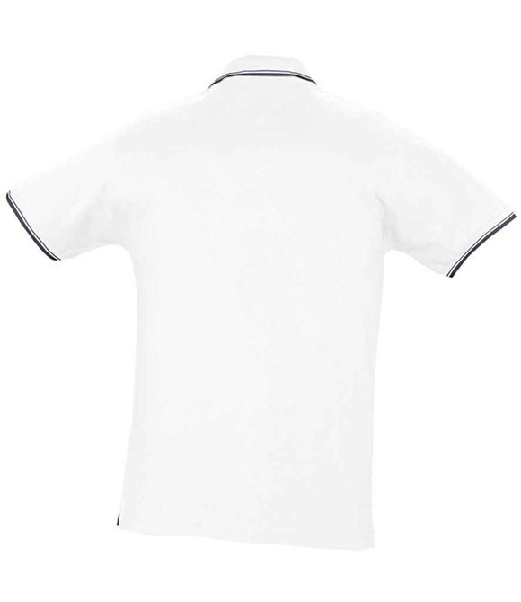 SOL'S Practice Tipped Cotton Pique Polo Shirt