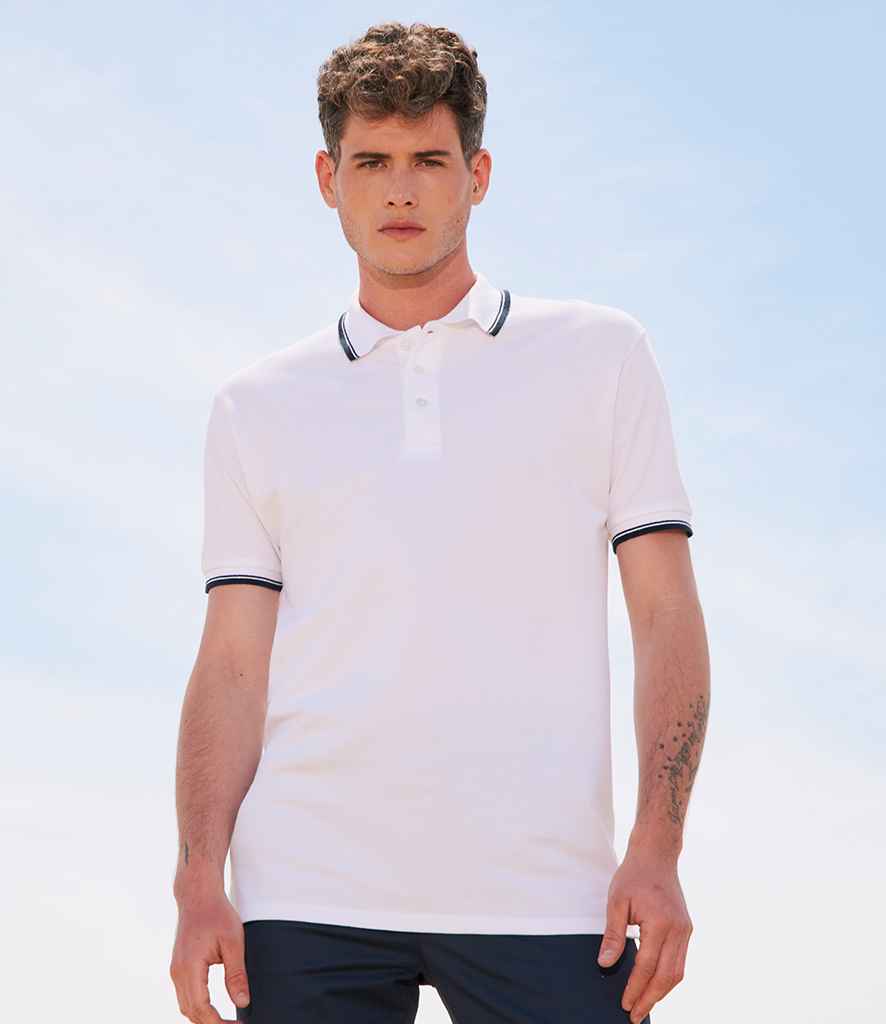 SOL'S Practice Tipped Cotton Pique Polo Shirt