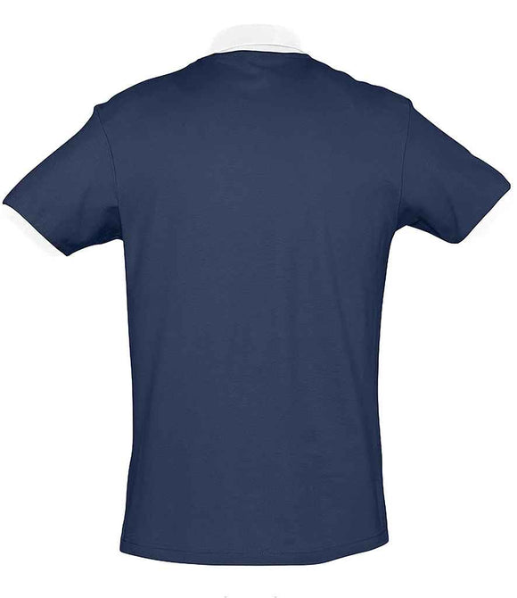 SOL'S Prince Contrast Cotton Piqu√© Polo Shirt