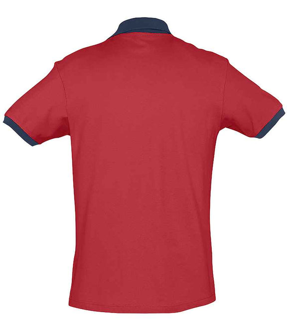 SOL'S Prince Contrast Cotton Piqu√© Polo Shirt