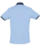 SOL'S Prince Contrast Cotton Piqu√© Polo Shirt-12