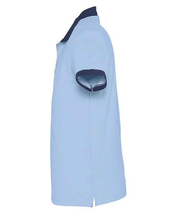 SOL'S Prince Contrast Cotton Piqu√© Polo Shirt