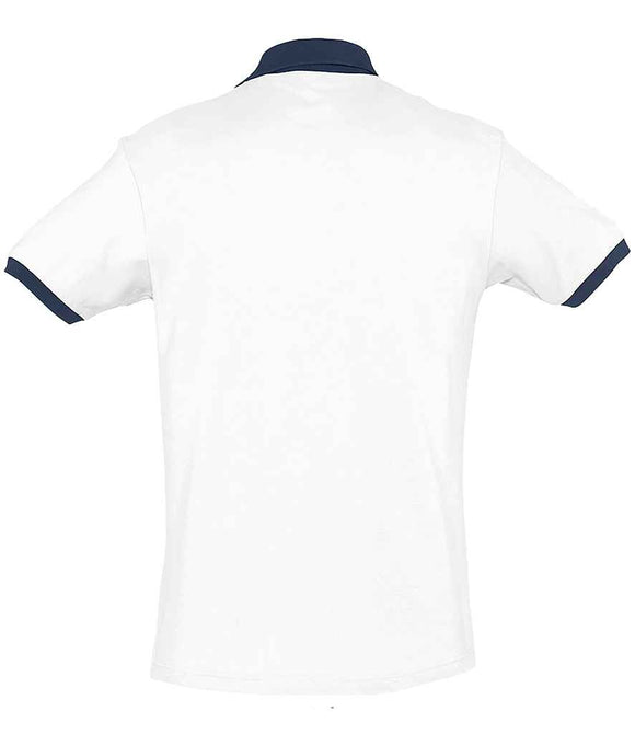 SOL'S Prince Contrast Cotton Piqu√© Polo Shirt