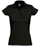 SOL'S Ladies Prescott Cotton Jersey Polo Shirt-1