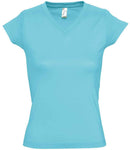 SOL'S Ladies Moon V Neck T-Shirt-4