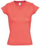 SOL'S Ladies Moon V Neck T-Shirt-4
