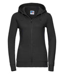 Russell Ladies Authentic Zip Hooded Sweatshirt-1