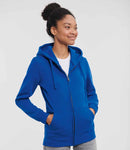 Russell Ladies Authentic Zip Hooded Sweatshirt-10