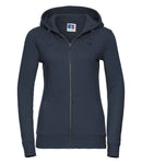 Russell Ladies Authentic Zip Hooded Sweatshirt-7