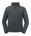 Russell Authentic Zip Neck Sweatshirt-10