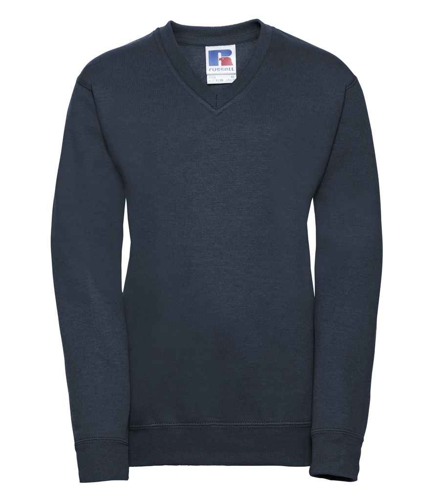 Russell Schoolgear Kids V Neck Sweatshirt
