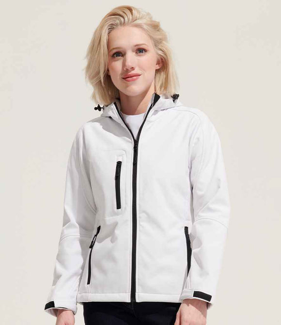 SOL'S Ladies Replay Hooded Soft Shell Jacket