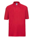 Russell Schoolgear Kids Poly/Cotton Pique Polo Shirt-26