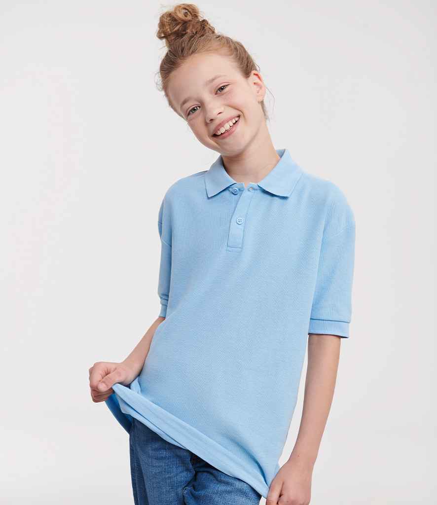 Russell Schoolgear Kids Poly/Cotton Pique Polo Shirt