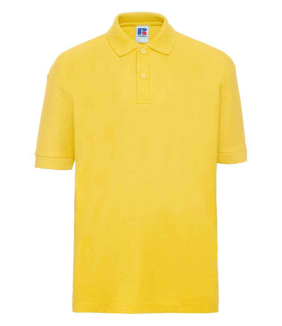Russell Schoolgear Kids Poly/Cotton Pique Polo Shirt