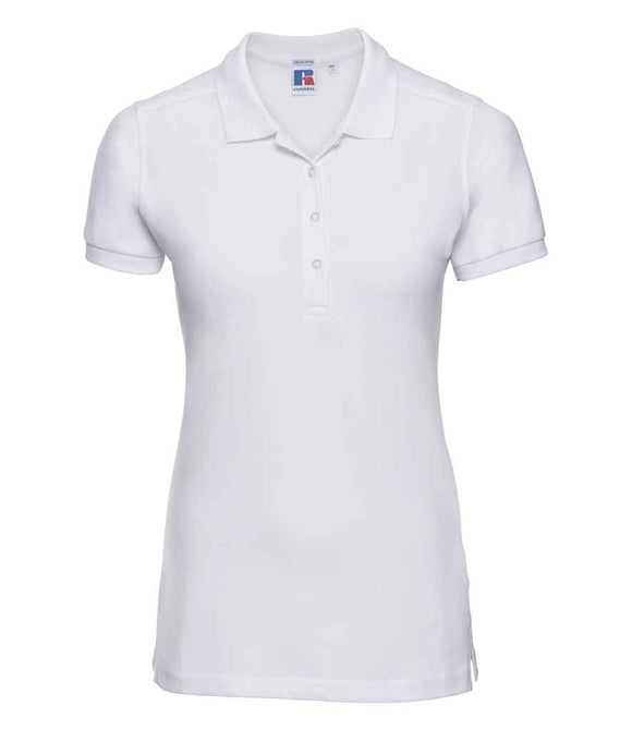 Russell Ladies Stretch Pique Polo Shirt