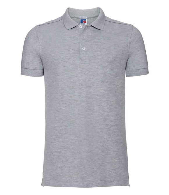Russell Stretch Pique Polo Shirt