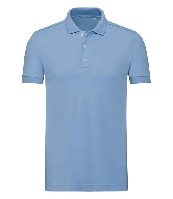 Russell Stretch Pique Polo Shirt