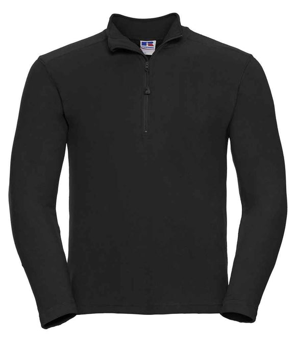 Russell Zip Neck Micro Fleece