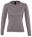 SOL'S Ladies Galaxy Cotton Acrylic V Neck Sweater-8