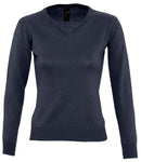 SOL'S Ladies Galaxy Cotton Acrylic V Neck Sweater-5