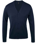 SOL'S Golden Cotton Acrylic V Neck Cardigan-5