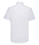 Russell Collection Short Sleeve Tailored Oxford Shirt-6