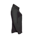 Russell Collection Ladies Long Sleeve Easy Care Oxford Shirt-5