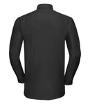 Russell Collection Long Sleeve Easy Care Oxford Shirt-3
