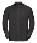 Russell Collection Long Sleeve Easy Care Oxford Shirt-2